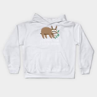 It's Beginning To Look A Sloth Like Christmas Kids Hoodie